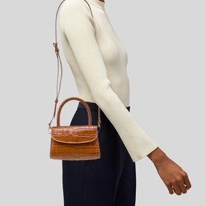 By Far Mini Croc bag